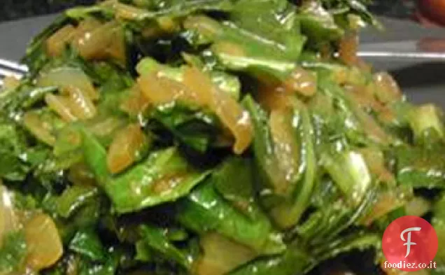 I verdi di Collard affumicati preferiti di Billy