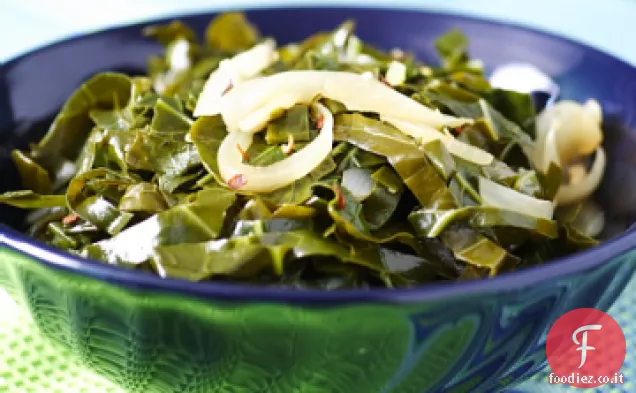 Verdi di Collard di nuovo anno