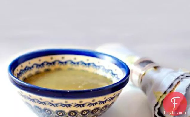 Zuppa verde con Zenzero