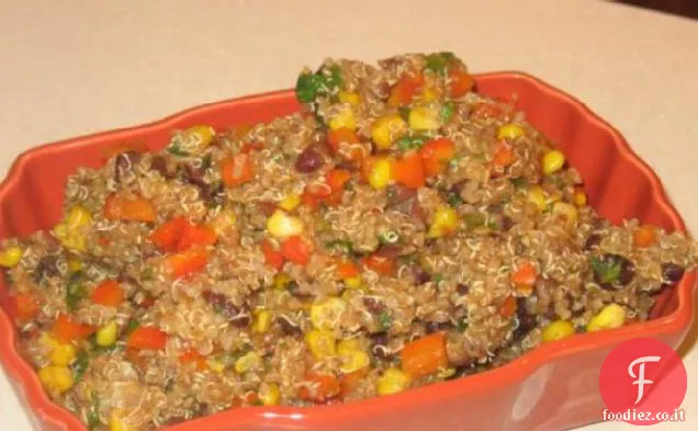 Insalata di quinoa e fagioli neri