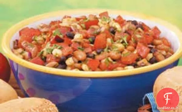 Insalata di patate, prosciutto e formaggio