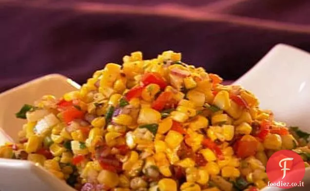 Insalata di mais e pepe Chipotle alla griglia