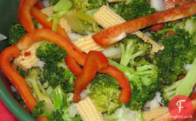 Insalata di broccoli piccanti