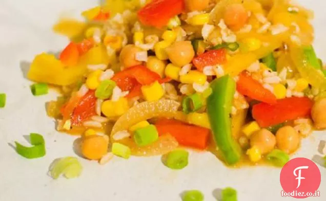 Insalata di ceci di riso