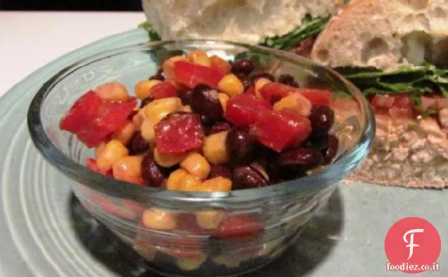 Insalata di fagioli neri e mais di Rachael Ray