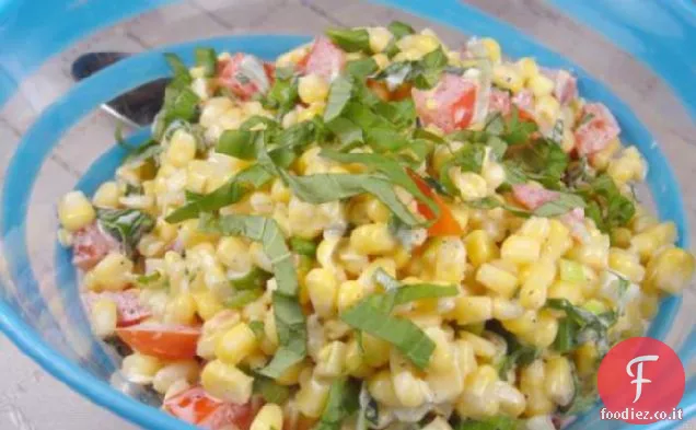 Insalata di mais cremosa