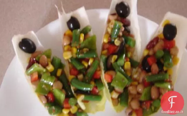 Insalata mista vibrante