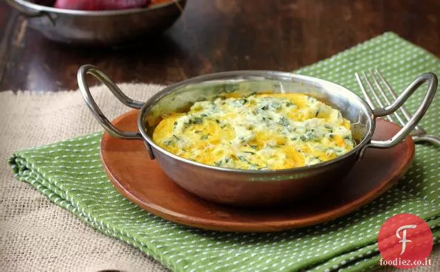 Barbabietola Gialla Arrosto e Ricotta Tian