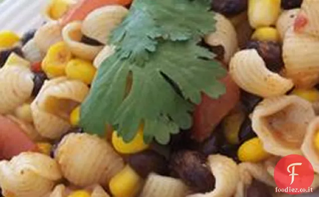 Zesty Pasta meridionale e insalata di fagioli