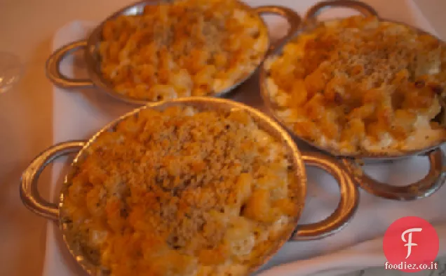 Maccheroni con verdure e formaggio