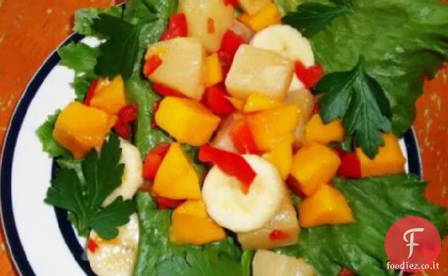 Insalata di mango e ananas