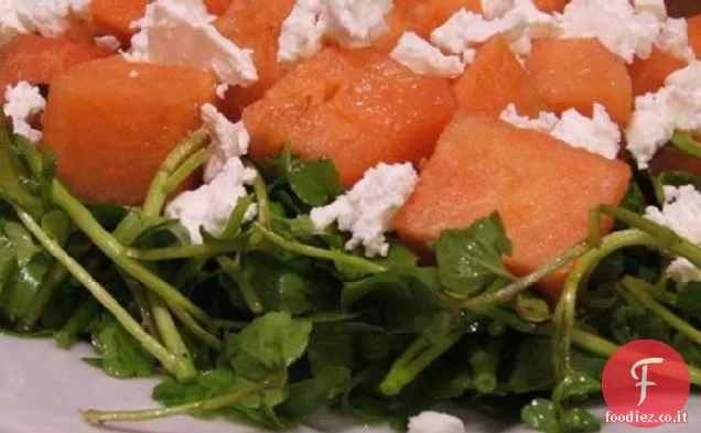 Insalata di anguria e crescione