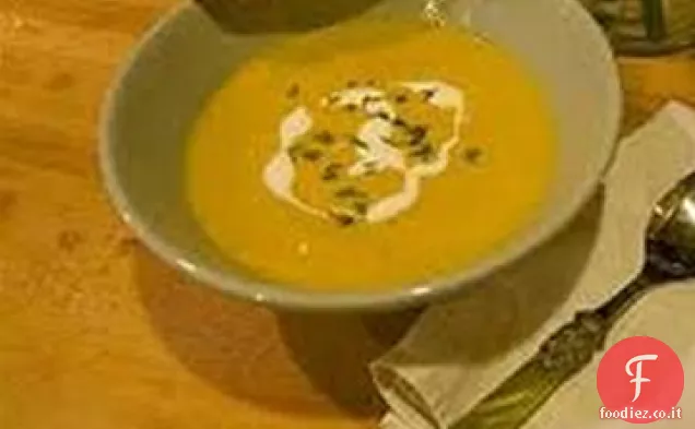 Potage aux Legumi (Zuppa di verdure verdi)