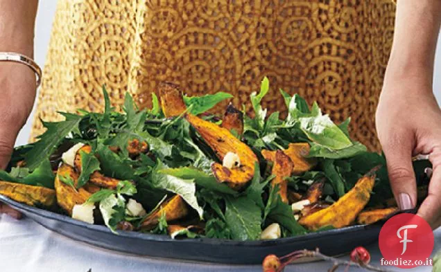 Zucca arrosto con dattero e semi di zucca