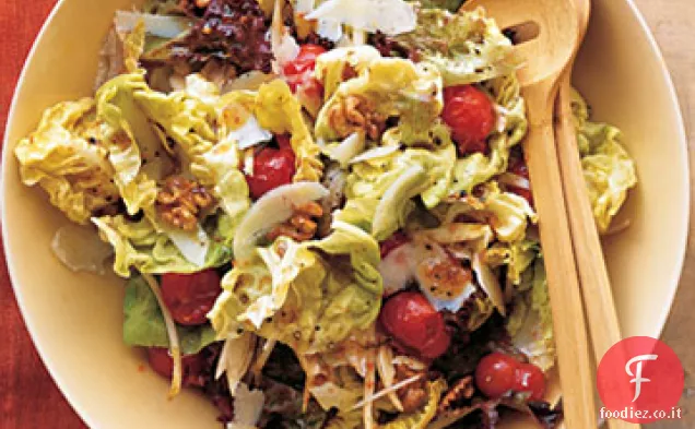 Insalata invernale con Pomodorini arrostiti