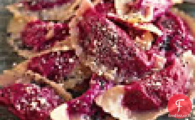 Ravioli di Barbabietola con Burro di semi di papavero