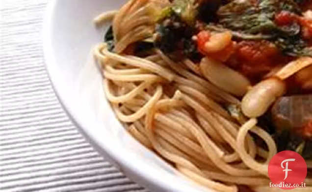 Penne con Fagioli Cannellini e Scarola