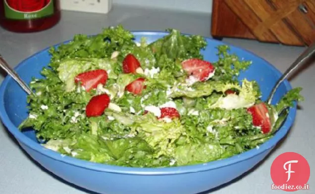 Pacific Northwest Fragola, formaggio di capra e insalata di pinoli