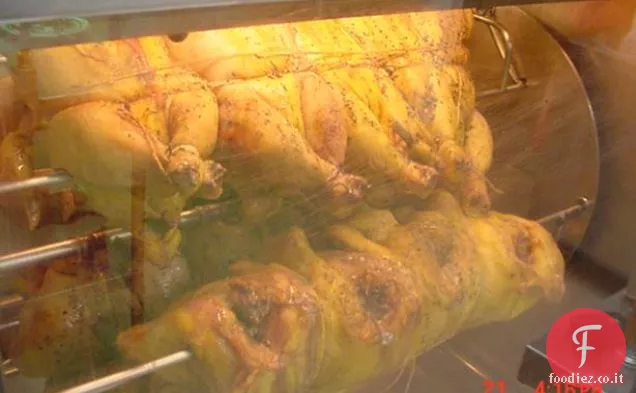 Galline di selvaggina della Cornovaglia arrostite alle erbe
