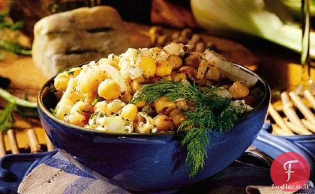 Insalata di fagioli e finocchi