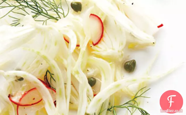 Insalata di finocchi e ravanelli