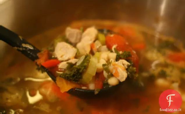 Cannellini e Ragù di Cavolo