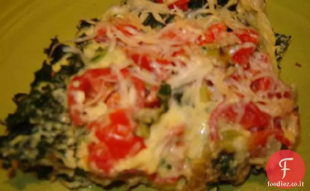 Uova al forno e cavolo Parmigiano (Frittata)