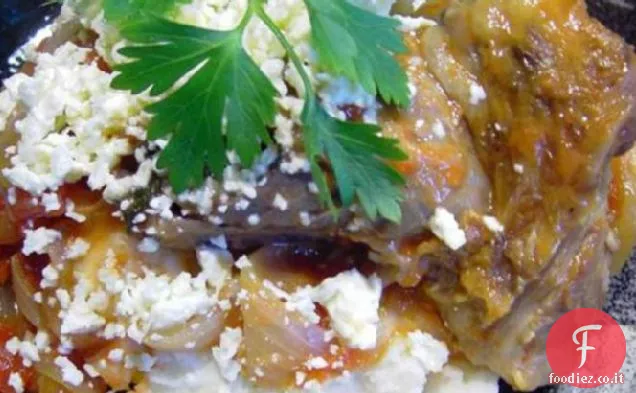 Stinchi di agnello con Origano e Feta