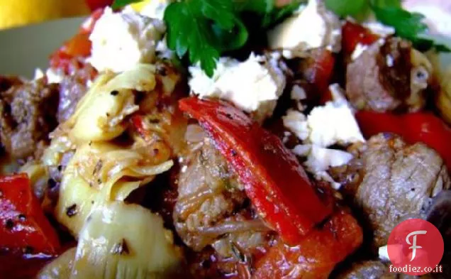 Agnello Greco con verdure