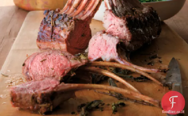 Agnello di primavera con ricetta Rosmarino