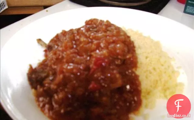 Coscia d'Agnello Arrosto-Stile Mediterraneo