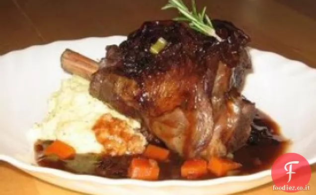 Stinchi di agnello arrostiti lentamente