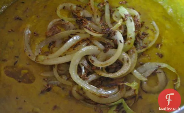 Curry di Dhal con carne (Gosht Dhal)