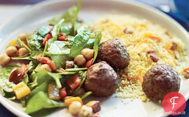 Polpette di agnello speziato marocchino