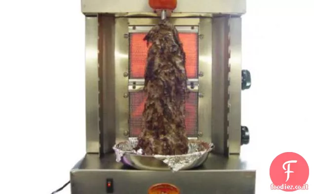 Griglie di filatura-Shawarma di manzo e agnello