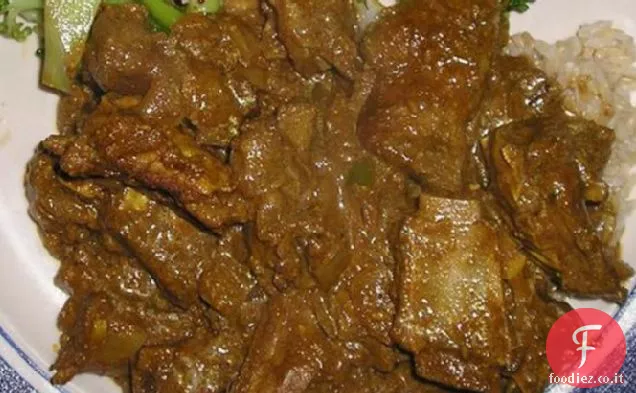 Agnello al curry