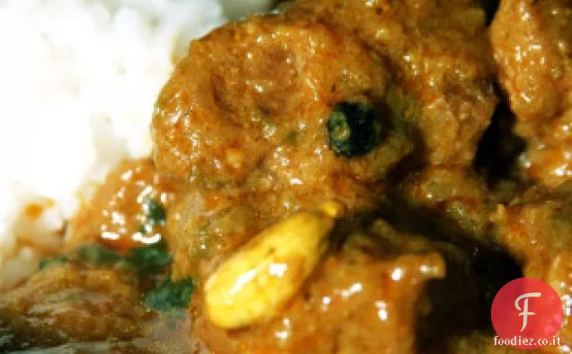 Agnello al curry