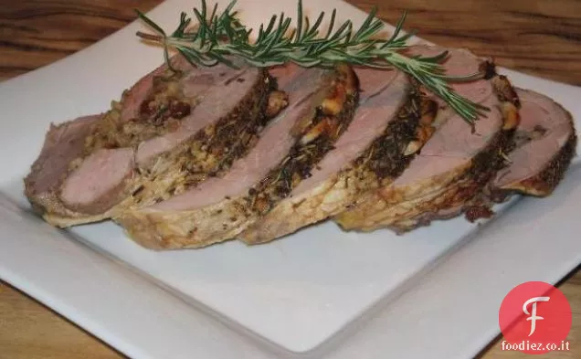 Stile asiatico brasato agnello Shanks