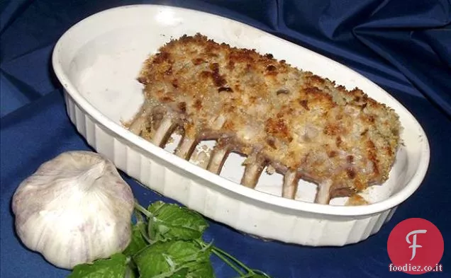 Cremagliera di agnello Dijon