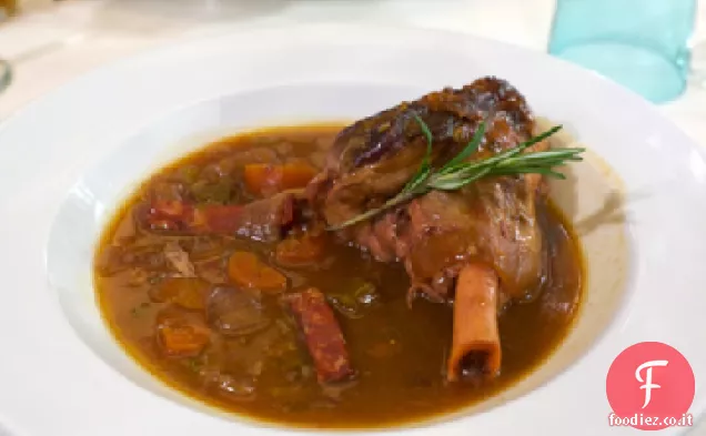Stinchi di agnello Hoisin brasati
