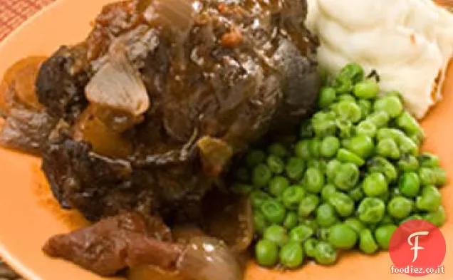 Stinchi di agnello brasati al rosmarino