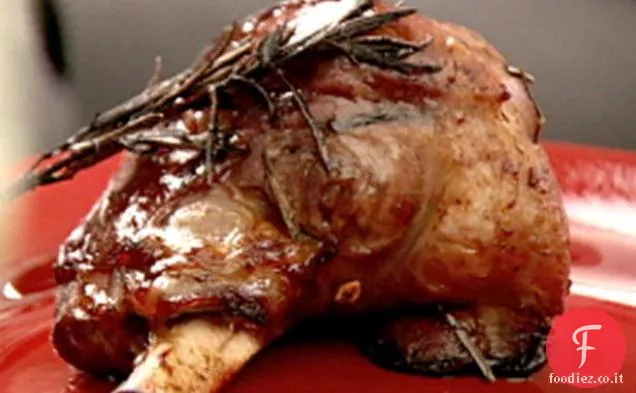 Agnello arrosto per uno