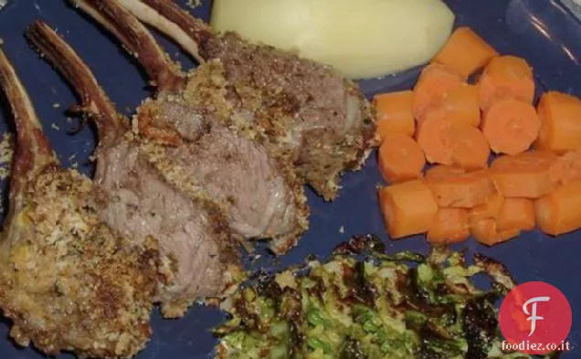 Costata di agnello arrosto di Digione