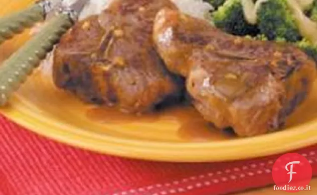 Costolette di agnello al curry
