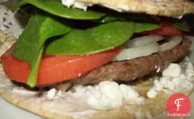 Non il tipico hamburger di agnello