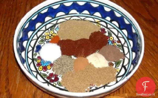 Rub di spezie marocchine (per agnello e altre carni ) 