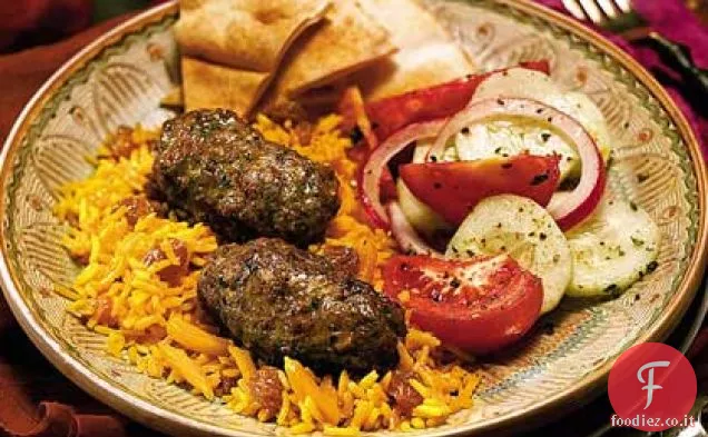 Tortini di agnello alla griglia