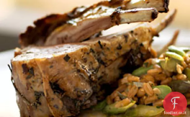 Arrostito cremagliera di agnello Ricetta