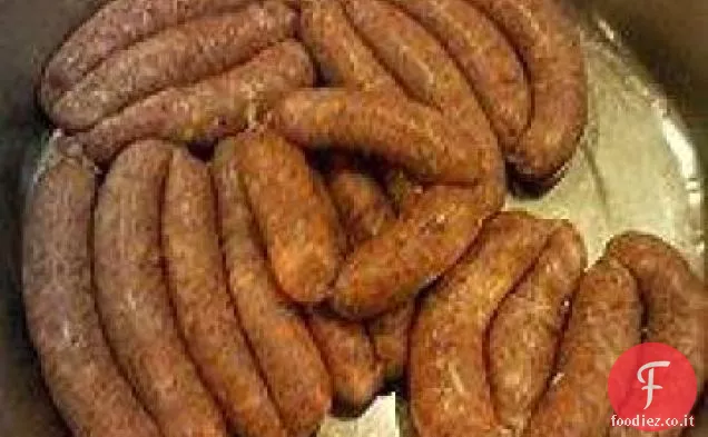 Salsicce francesi di Merguez-Comunione culinaria