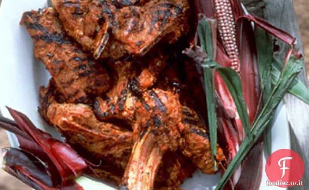 Costolette di agnello rosso Cile